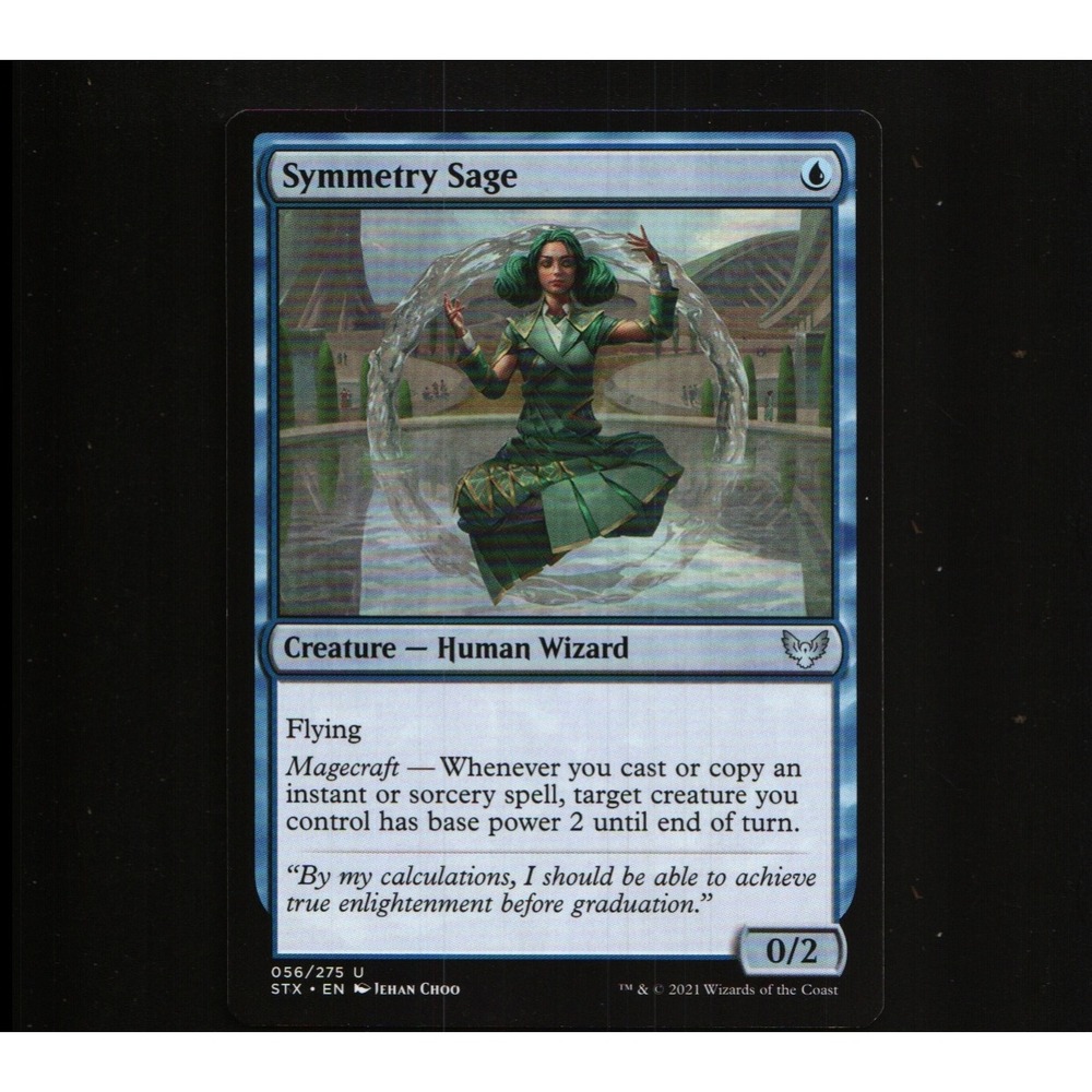 MtG Symmetry Sage 056/275 Strixhaven: School of Mages